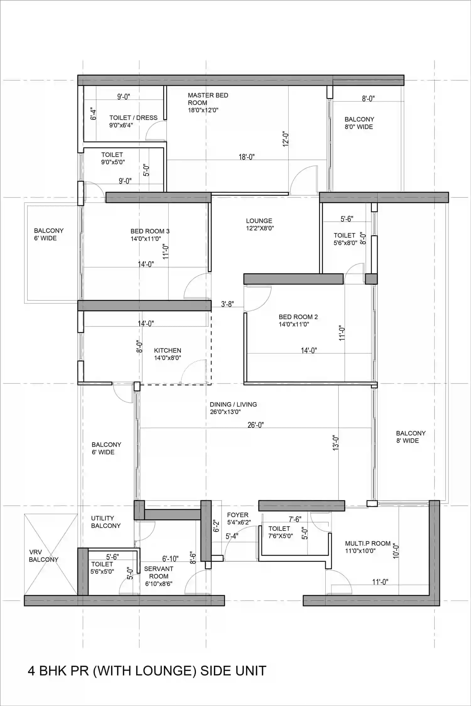 4 BHK Apartment