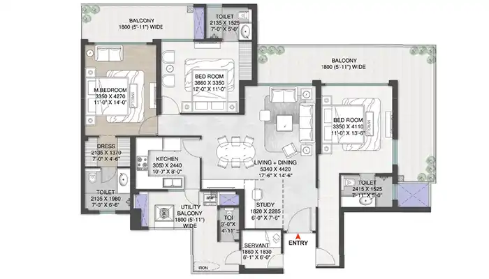 3 BHK Apartment
