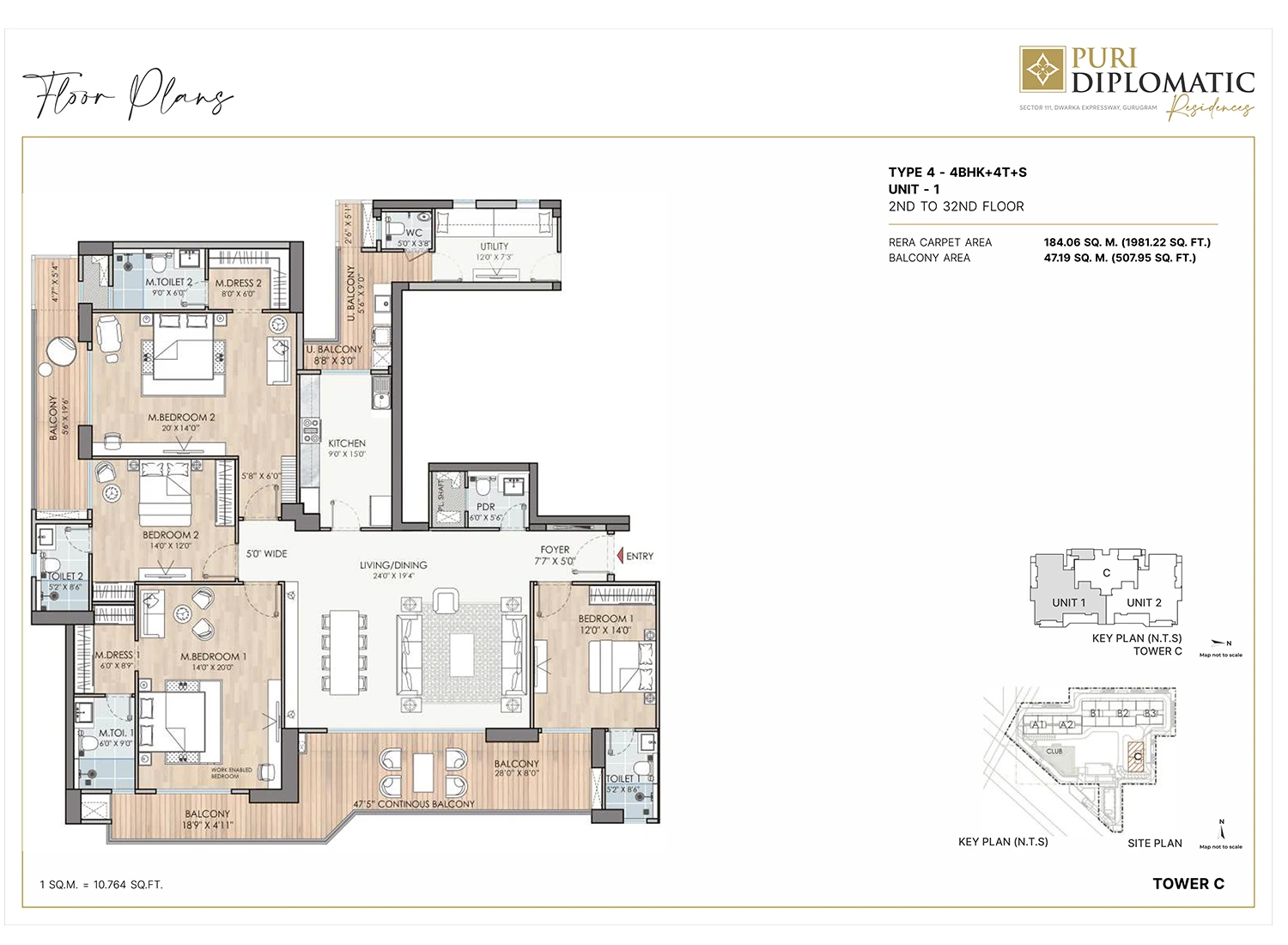 4 BHK Apartment