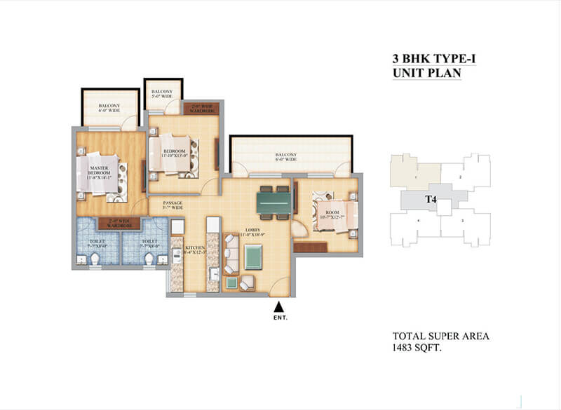 3 BHK Apartment