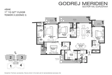 4 BHK Apartment