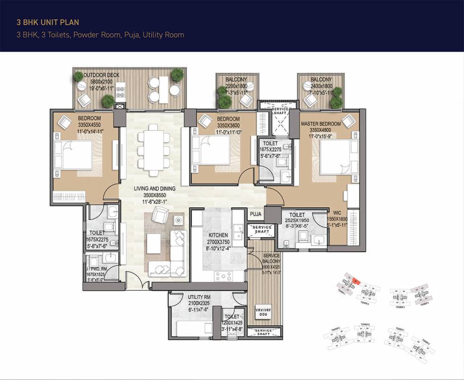 3 BHK Apartment