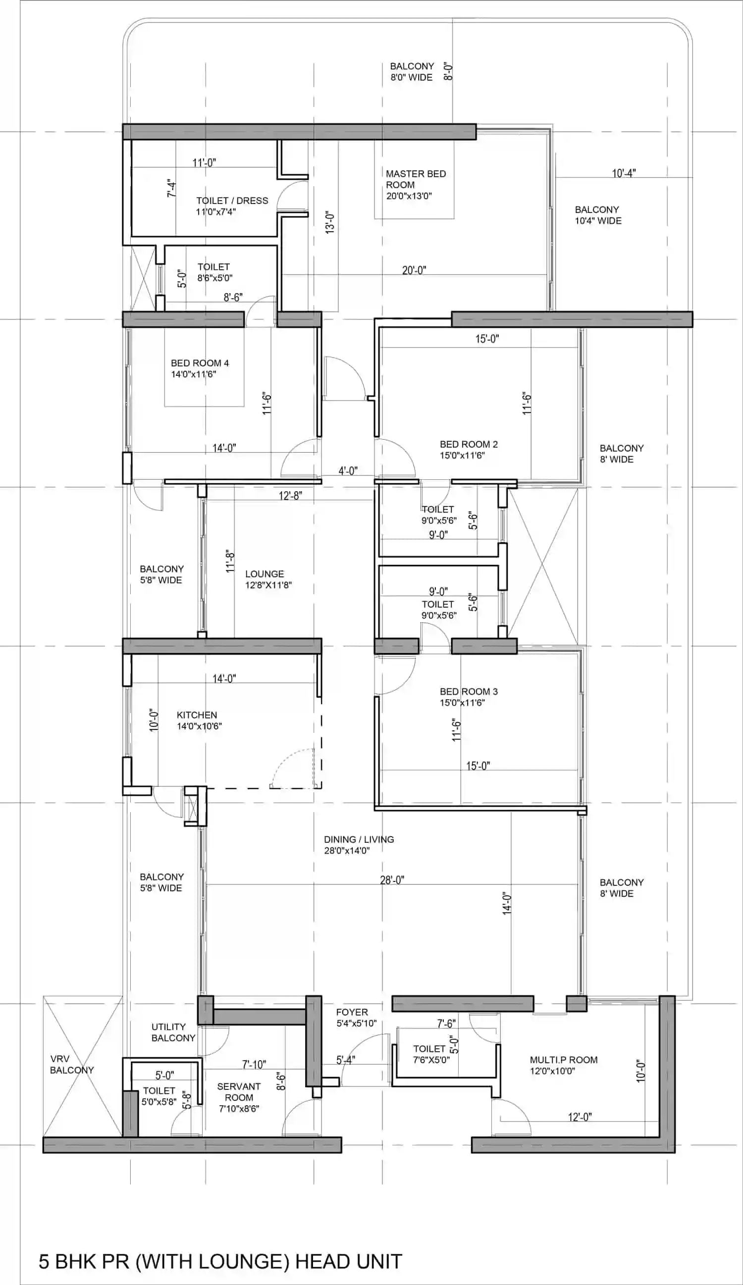 5 BHk Apartment